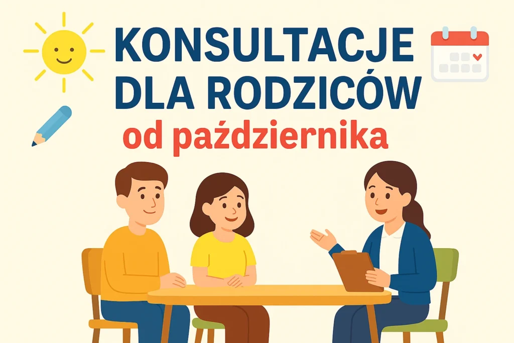 Konsultacje dla rodziców od października