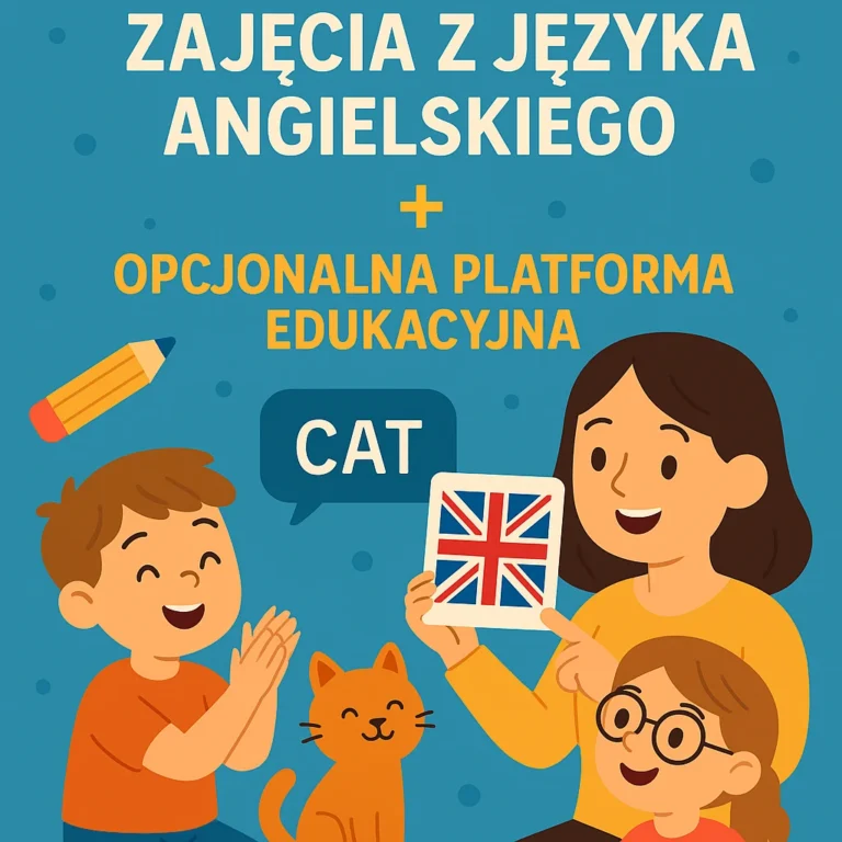 Bezpłatne zajęcia z języka angielskiego + opcjonalna platforma edukacyjna