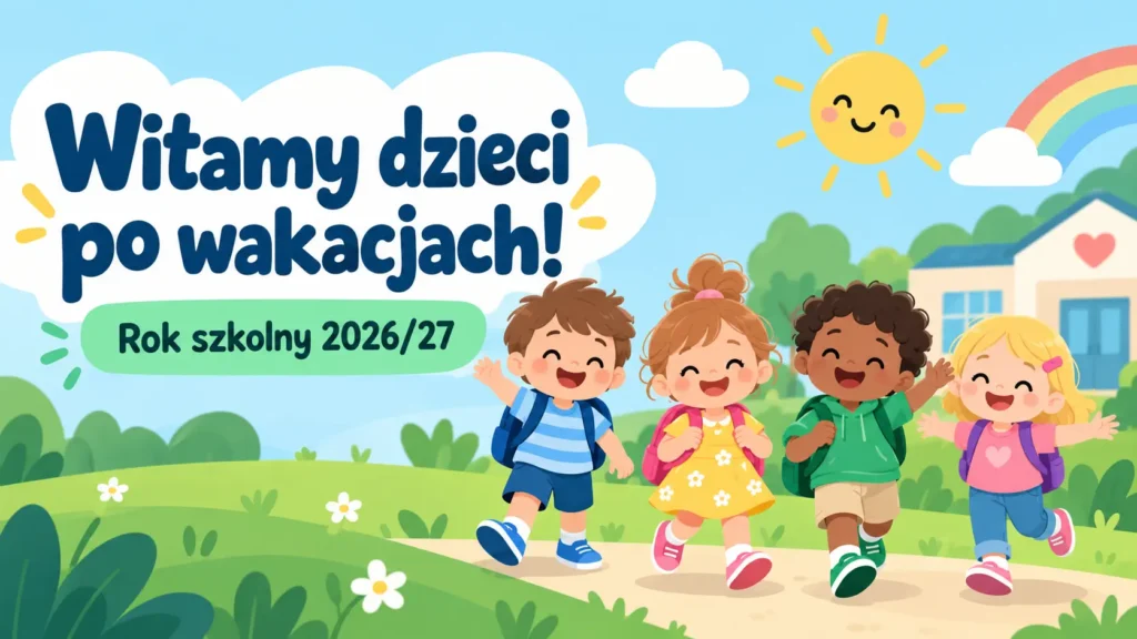 Witamy dzieci po wakacjach 2026-27
